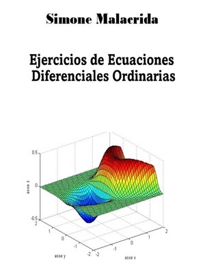 cover image of Ejercicios de Ecuaciones Diferenciales Ordinarias
